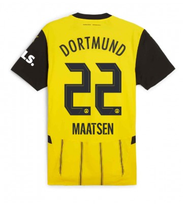 Borussia Dortmund Ian Maatsen #22 Hemmatröja 2024-25 Kortärmad